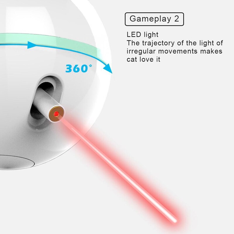 Spielzeug mit Feder und LED