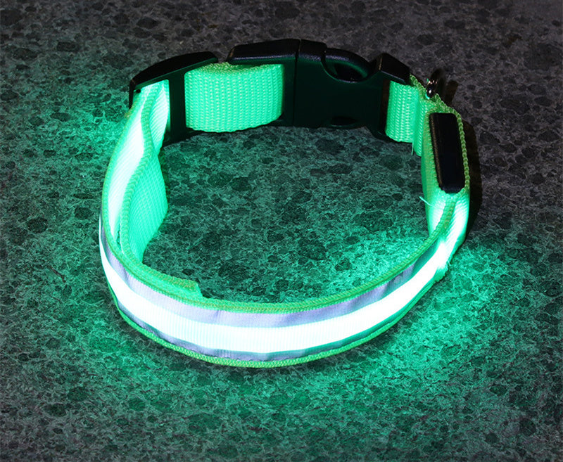 LED Leuchthalsband für Hunde, Sicherheitshalsband